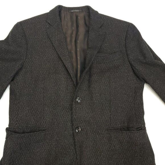 Ermenegildo Zegna Su Misura Men's Blazer Coat Cashmere Silk Custom Made 7-52 C - Picture 5 of 15